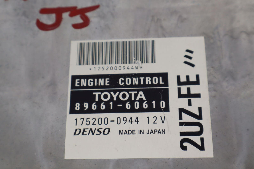 98-99 Toyota Land Cruiser / LX470 Engine Control Module ECU (Thru 2/99 2UZFE)