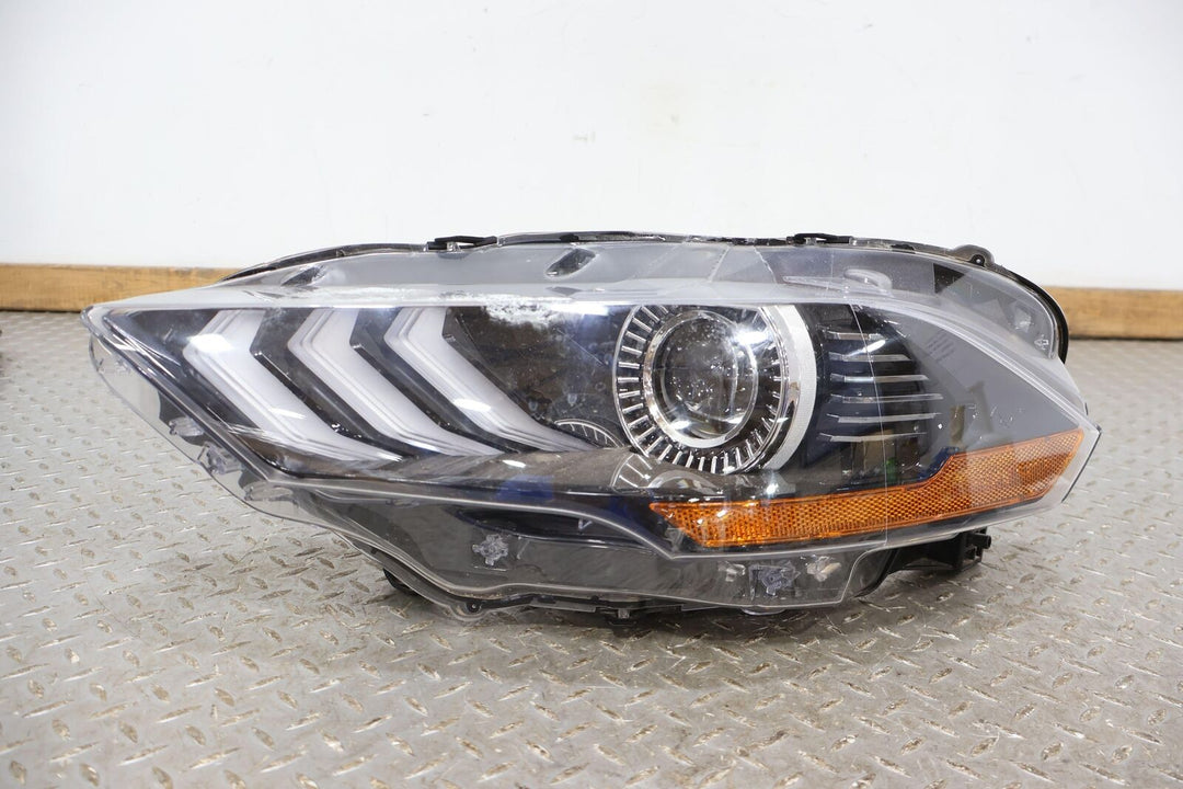 18-22 Ford Mustang OEM Front Left LED Headlight For Parts or Repair (Tab Broken)