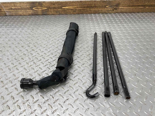 06-20 Ram 1500 Spare Tire Tool Kit W/ Storage Pouch & Tire Hoist Poles OEM