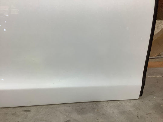 12-15 Tesla Model S FRONT Right RH Passenger Door SHELL (White Water Pearl PPSW)