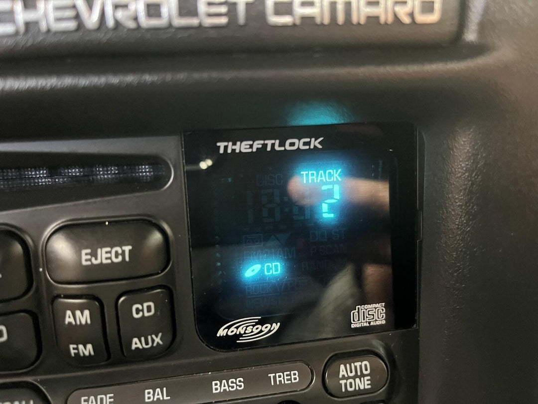 98-02 Chevy Camaro AM-FM-CD Player (Opt UN0) Monsoon Audio Tested