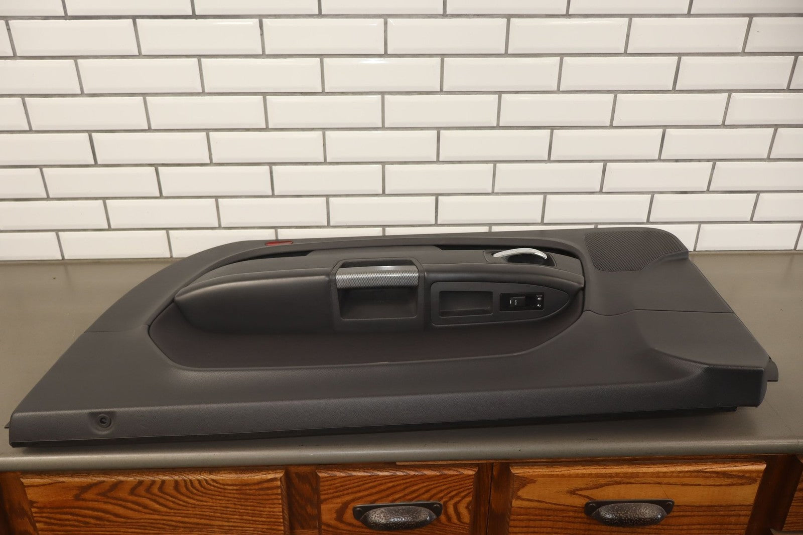 2013 Dodge Challenger Right Front Door Trim Panel Grey DV – J & J