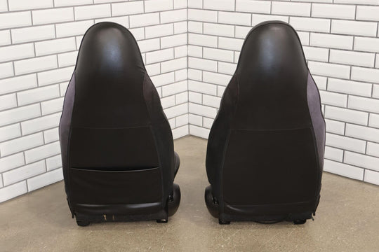 2002 Mazda Miata Pair LH&RH Leather Special Edition Seats (Black) Worn