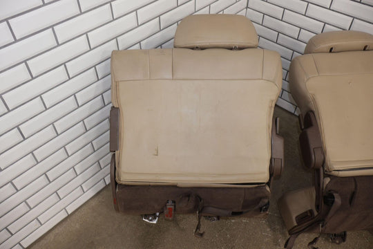 1996-1997 Lexus LX450 Land Cruiser Pair Rear 2nd Row Leather Seats (Beige LC43)