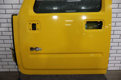 03-09 Hummer H2 Front Left Driver Door Yellow (43U) W/Window *See Photos*