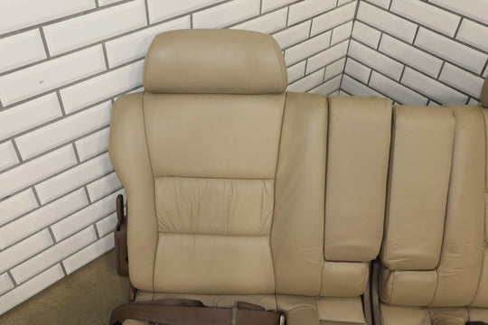 1996-1997 Lexus LX450 Land Cruiser Pair Rear 2nd Row Leather Seats (Beige LC43)