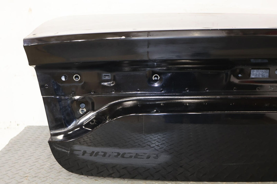 15-20 Dodge Charger SRT Bare Trunk Deck Lid OEM (Pitch Black PX8) See Photos