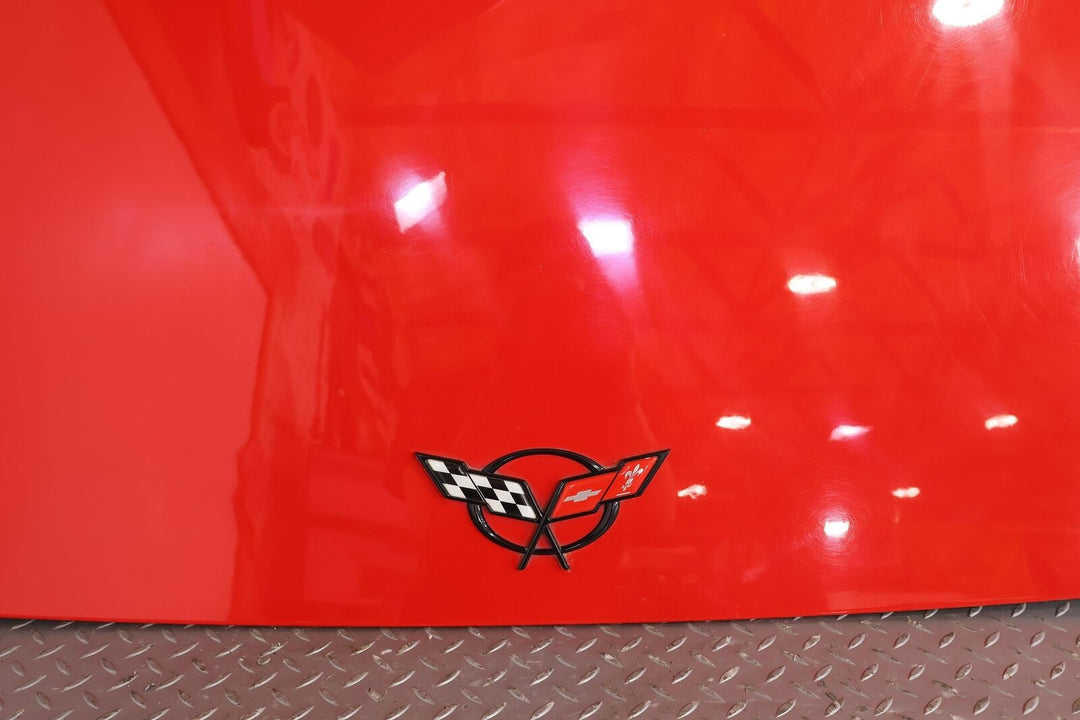 97-04 Chevy Corvette C5 Convertible Deck Lid / Trunk (Torch Red 70u) See Notes