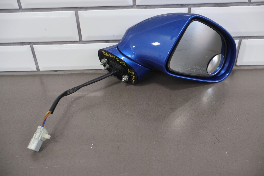 04-09 Honda S2000 AP2 Right Passenger Door Mirror OEM (Laguna Blue Pearl B545P)