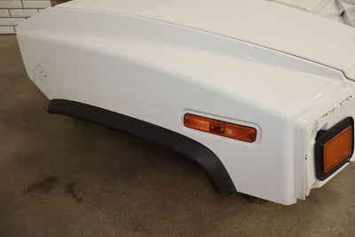 03-*07 Hummer H2 Bare OEM Hood Olympic White (50U) W/Front Lamps & Wiring