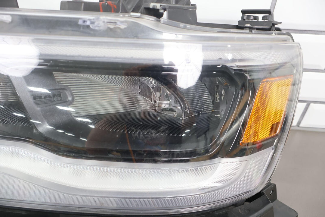 *Tab Issue* 19-23 Ram 1500 Left Driver Side Full LED Headlight Housing OEM