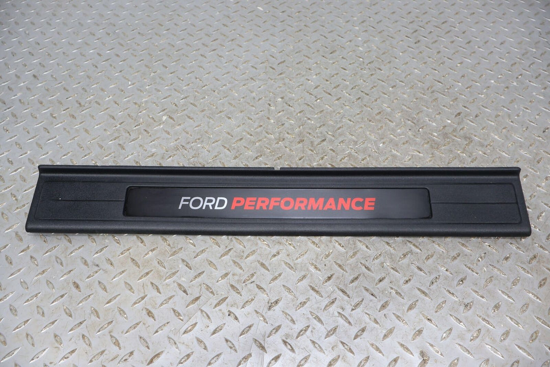 15-17 Ford Mustang Pair LH&RH Ford Performance Sill Plates (Ebony W1) See Photos