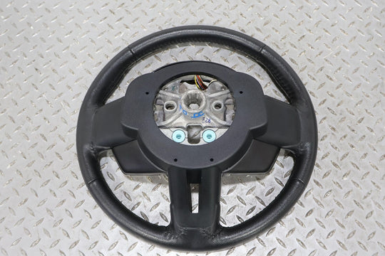 15-17 Ford Mustang GT Leather Steering Wheel (Ebony 21) Manual Trans Mild Wear