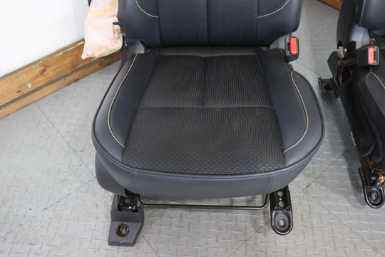 17-18 Nissan Titan XD Full Power Seat Set (Black) RH Front Blown Bag (Tested)