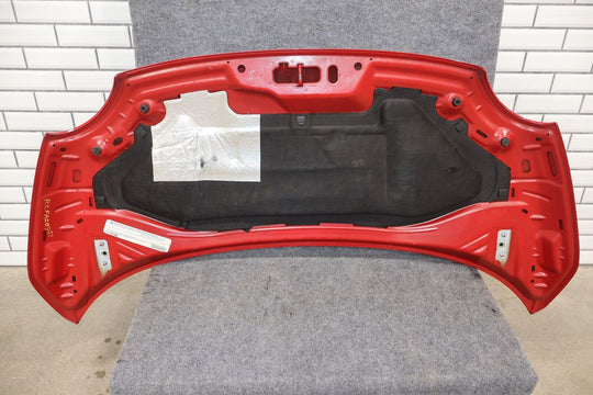 12-19 Fiat 500 Abarth Front OEM Hood Bonnet (Rosso Red PR1) See Photos