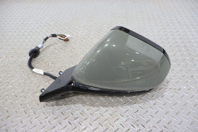 2022-2024 Rivian RS1 Left Power Door Mirror W/Blind Spot Alert (Launch Green)