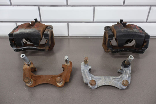 01-05 Mazda Miata NB OEM Pair Front Sport Brake Calipers &Pair Rear Cal Brackets