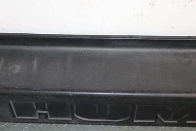 06-09 Hummer H2 REAR Center Bumper Cover Section (Black Textured) See Notes