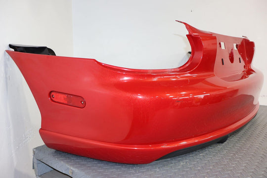 01-05 Mazda Miata NB Mazdaspeed Rear Bumper Cover (Velocity Red 27A) Repaired