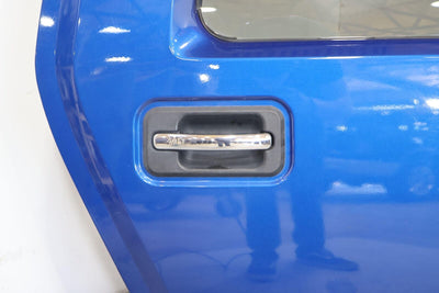 03-09 Hummer H2 Passsenger Right RH Rear Door W/ Glass (Pacific Blue 91U) Notes