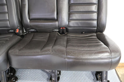 03-07 Hummer H2 2nd / Rear Row Leather Seat Ebony (48I) SUV Only See Notes