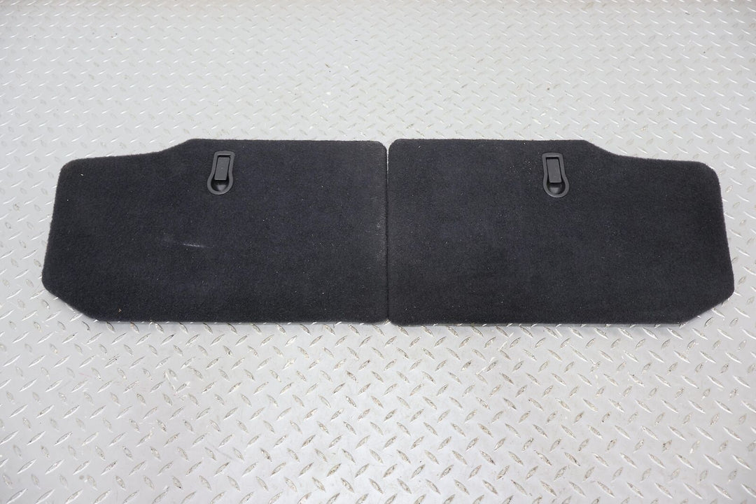 97-04 Chevy C5 Corvette Convertible Pair LH&RH Rear Trunk Cubby Doors(Black 19i)