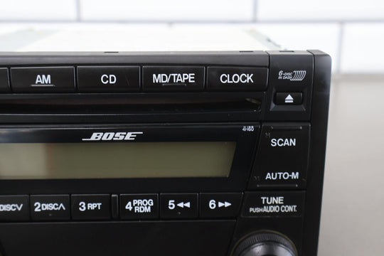 01-03 Mazda Miata OEM Bose AM-FM-CD Player For Parts or Repair (Bad Display)