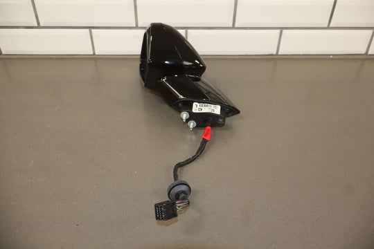 20-23 Chevy Camaro Left Driver Heated Door Mirror Black OEM 84784453