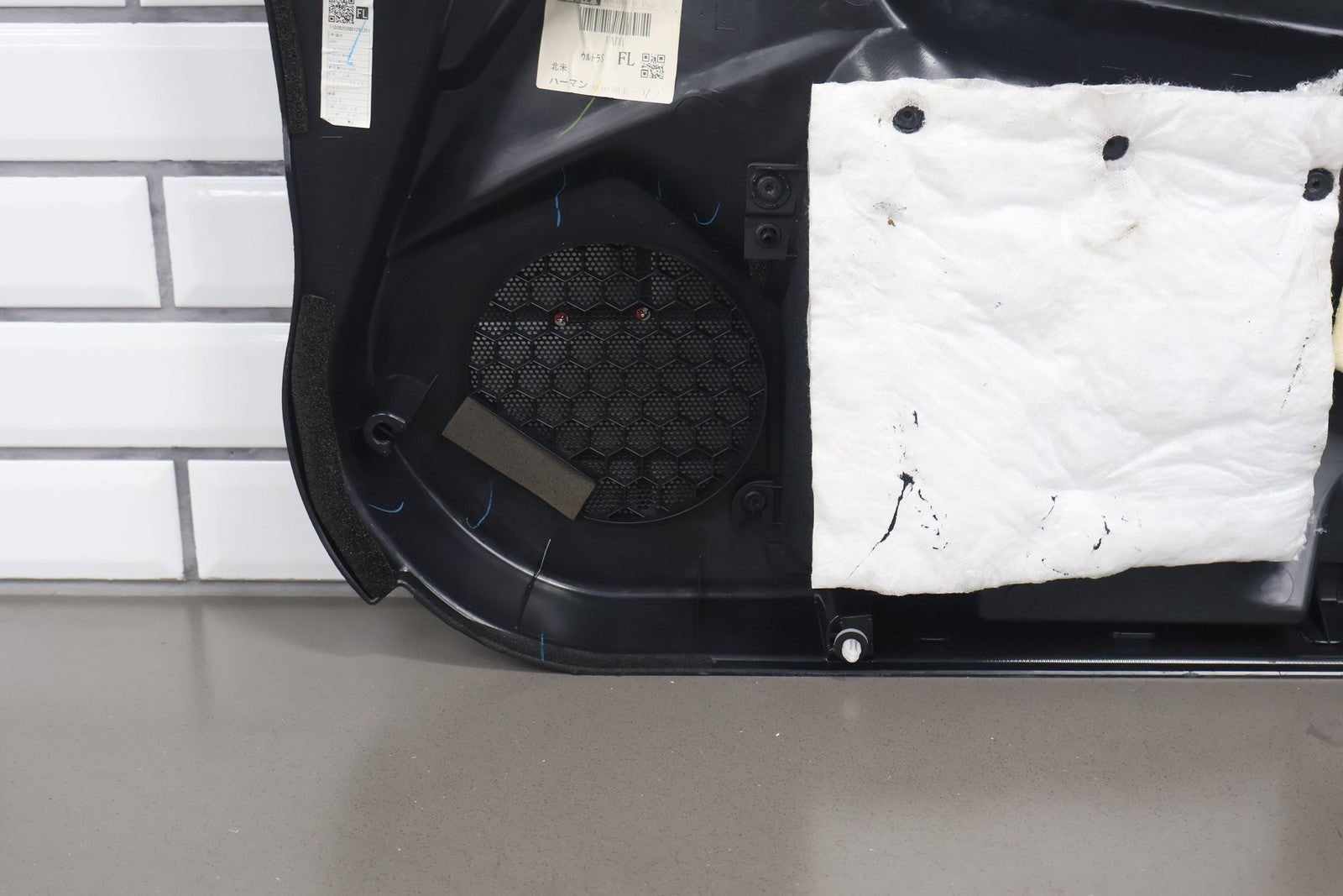 15-20 Subaru WRX STI Front Left LH Interior Door Trim Panel