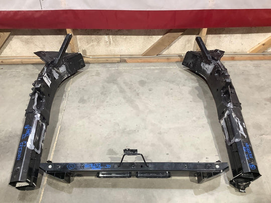 14-19 Chevy Corvette OEM Cut Front Rails W/Bumper Rebar (Flood Car No Damage)