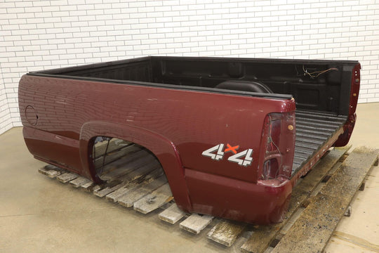 99-07 Chevy Silverado / GMC Sierra 8" Truck Bed with Flares (Dark Carmine Red)