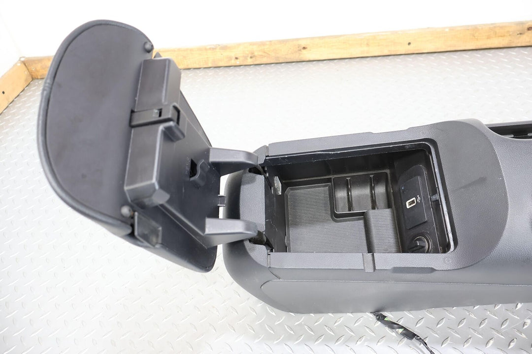 15-20 Mustang EcoBoost Front Center Floor Console W/Lid (Ebony) Manual Trans