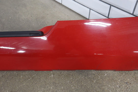 10-13 Chevy Camaro Left Driver Rocker Molding Victory Red *Cracked See Photos*