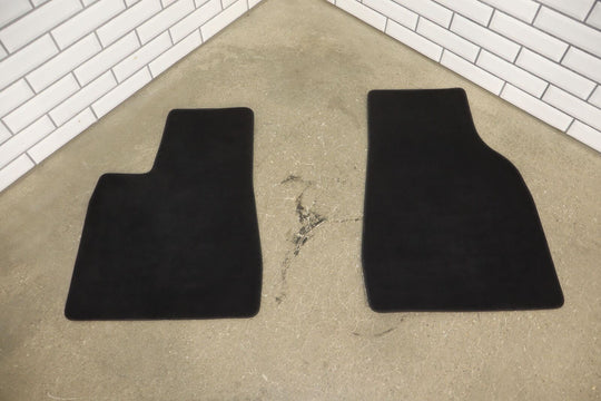 2016-2020 Tesla Model X 6 Seat 2nd / 3rd Row Floor Mat Set Black OEM