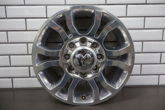 10-12 Ram 2500 Limited 18x8 OEM 6 Spoke Wheel W/Center Cap (Polished) Face Marks