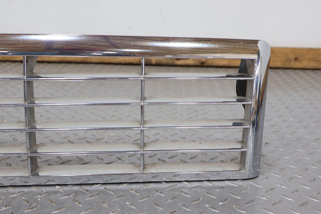 87-93 Cadillac Allante Front Chrome Grille W/ Both Side Brackets (Weathered) OEM