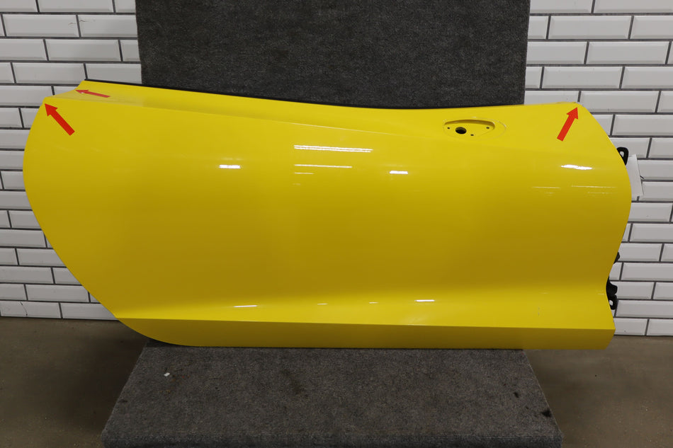 2014-2015 Chevrolet Corvette Right Front Door Velocity Yellow G8A 84031049