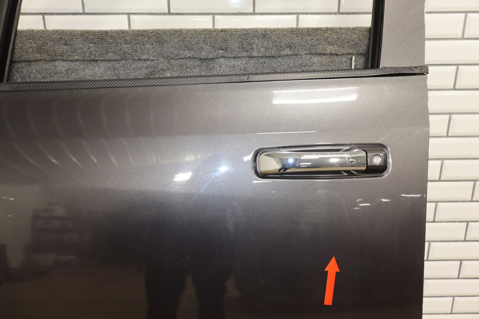 09-18 Ram 1500/2500/3500 Quad/Crew Cab Left Front Door Granite Crystal pau