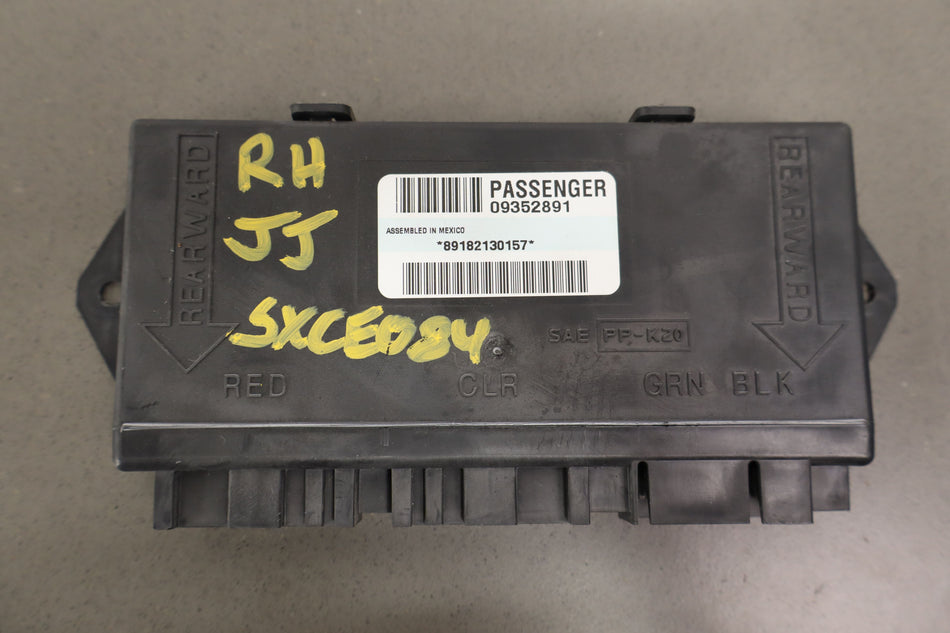 1999 Chevrolet Corvette- Chassis Control Module