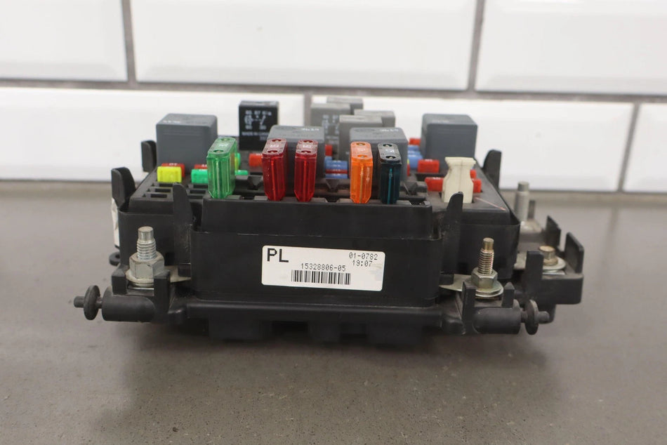 2002 GMC Sierra- Engine Fuse Box