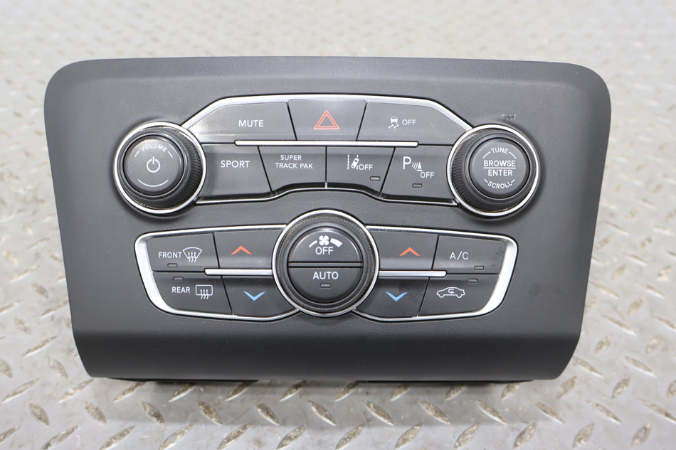 2017 Dodge Charger- Heater/AC Controls