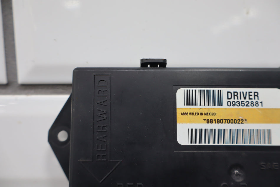 1998 Chevrolet Corvette- Chassis Control Module