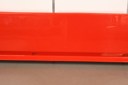 84 - 96 Chevy C4 Corvette Left Exterior Rocker Panel Trim Moulding (Torch Red 70U)