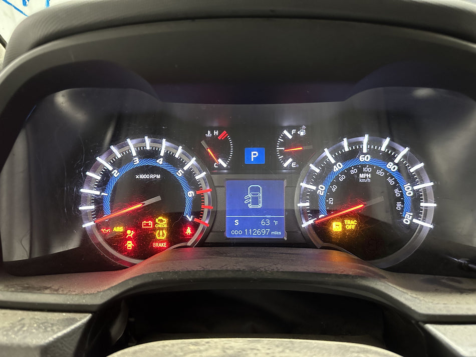 2018 Toyota 4Runner- Speedometer