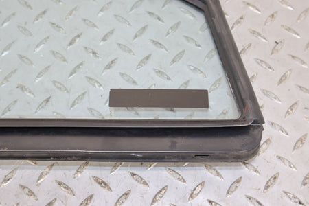 86-91 Mazda RX7 FC Convertible Front Left LH Door Vent Window Glass W/Trim