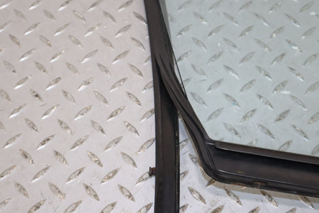 86-91 Mazda RX7 FC Convertible Front Left LH Door Vent Window Glass W/Trim