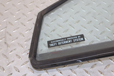 86-91 Mazda RX7 FC Convertible Front Left LH Door Vent Window Glass W/Trim