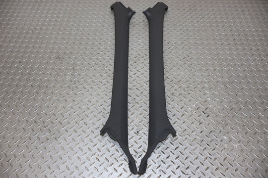 86 - 91 Mazda RX7 FC Convertible Pair LH & RH A Pillar Trim Panels (Gray) Repairs