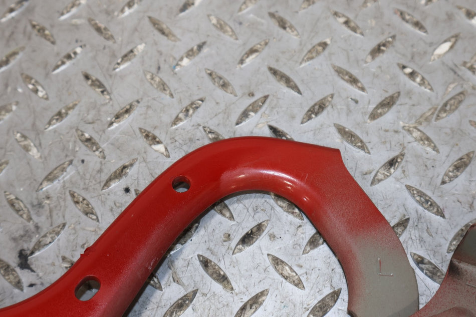 86-91 Mazda RX7 FC Convertible Pair Rear Trunk Deck Lid Hinges (Sunrise Red RH)