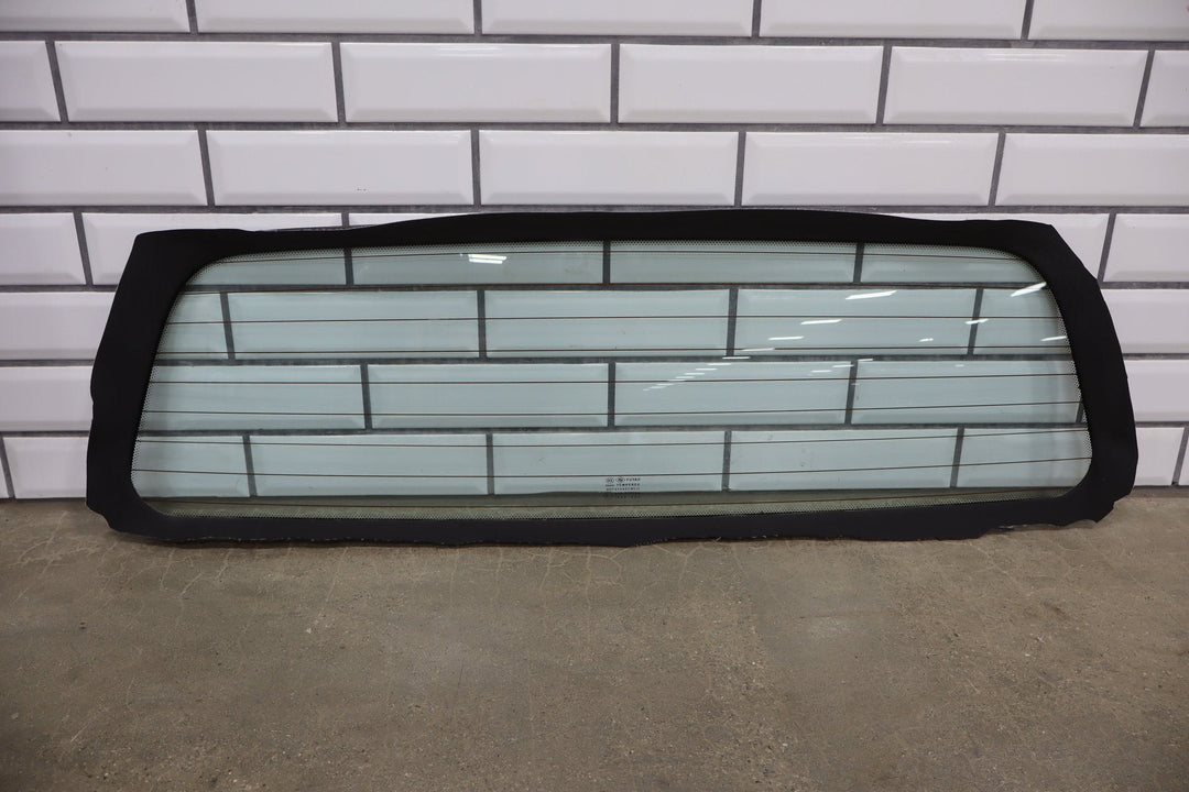 86 - 96 C4 Corvette Heated Back Glass Window Cut From Convertible Soft Top